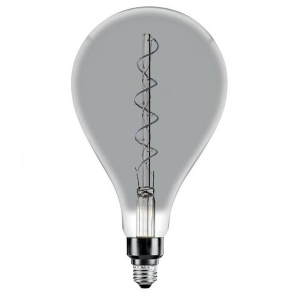 Current 6.5 watt Cool Modern PS52 Shape Bulb; Smoke 258502